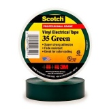 35 Scotch® Изолента ПВХ Высшего Класса, зеленая, 19 мм х 20 м