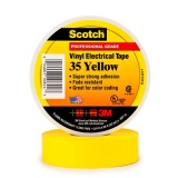 35 Scotch® Изолента ПВХ Высшего Класса, желтая, 19 мм х 20 м